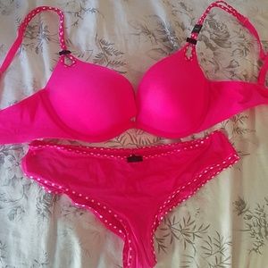 Victoria's Secret bra and panty set